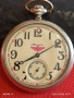 Стар джобен часовник Мълния СССР перфектно състояние серия Влакове за КОЛЕКЦИОНЕРИ 53640, снимка 1