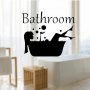 Баня Вана Bathroom самозалепващ стикер лепена декорация за плочки стена стъкло, снимка 2