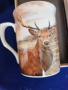 порцеланови чаши The Leonardo collеction - за чай, кафе, Англия, рисунка на елен, 2+2 бр, подаръчен , снимка 4