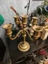 Масивен бронзов свещник , снимка 2
