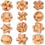 Дървен 3D пъзел - 13 различни вида