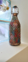 Ръчно декорирана бутилка за домашен алкохол 