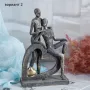 Статуетка Влюбени Сърца Фигура за Декорация / Подарък 24см , снимка 2
