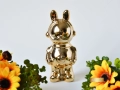 Декоративна Фигура за Украса За Дома / Златна Статуетка Заек Космонавт / Подарък за Нов Дом, снимка 9
