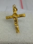 Употребяван 18К златен синджир и 18К златен кръст, снимка 5