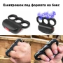 Джобен акумулаторен електрошок под формата на бокс USB за самозащита защита самоотбрана охрана нов, снимка 1