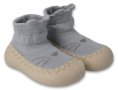 Бебешки боси обувки Befado, Полша, Сиви , снимка 1 - Детски обувки - 43525258