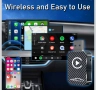 Безжичен CarPlay адаптер 2025 преобразува кабелния CarPlay в безжичен iPhone6+ ; iOS10+, снимка 14