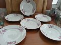 Стар български порцелан чинии , снимка 1