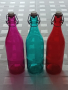 Шишета от цветно стъкло,Bormioli Rocco. , снимка 3