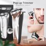 Нова Водоустойчива мъжка Електробръсначка YIRISO с Pop-up Тример, снимка 4