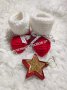 Подарък за Коледа за бебе комплект коледни терлички и одеалце, снимка 1 - Други - 42951605