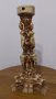 Винтидж фигура, свещник колона от алабастър.
Височина 48 см. 
Перфектно състояние., снимка 1 - Антикварни и старинни предмети - 42539549