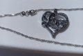 Дамски комплект синджирче LOVE, висулка и обеци, щампа 925, нов , снимка 8