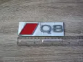 сребриста емблема Audi Q8 нов стил, снимка 5