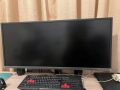 монитор Samsung 34" c Logitech високоговорители и субуфер, снимка 2