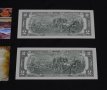 Банкнота $2 /2009-2003А/ colorized NIAGARA FALLS или GRAND CANYON NATIONAL PARK, снимка 8