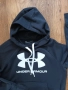 Under Armour Fleece Big Logo Hoodie - страхотно мъжко горнище р-р L, снимка 4