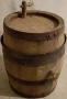 занаятчийско старинно малко буре, снимка 2