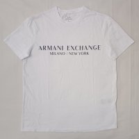 Armani Exchange оригинална тениска L памучна фланелка, снимка 1 - Тениски - 43409191