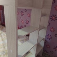 Обзавеждане за детска стая ИРИМ+ 2 матрака и попълнителна преграда за горното легло, снимка 3 - Мебели за детската стая - 43756170