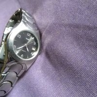 ТСМ немски кварцов часовник с датник точен метална каишка, снимка 7 - Мъжки - 35521157