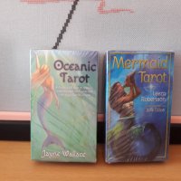 Разкошни таро карти с русалки: Mermaid Tarot и Oceanic Tarot, снимка 1 - Карти за игра - 34173963