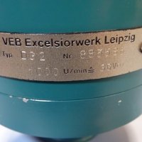 енкодер VEB Excelsiorwerk Leipzig DG-2 speed encoder 1000min-1, снимка 5 - Резервни части за машини - 40195137