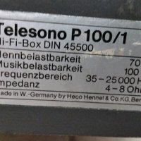 Тонколони Telesono P100/1, снимка 6 - Тонколони - 28927496