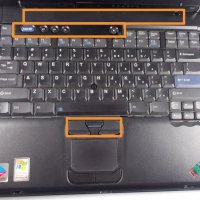 Клавиатура за лаптопи LENOVO IBM THINKPAD R30 R31 R32 R40 R40e - перфектна, снимка 1 - Части за лаптопи - 38539908