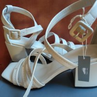 Оригинални дамски сандали "Marco Tozzi", снимка 14 - Дамски обувки на ток - 38102529