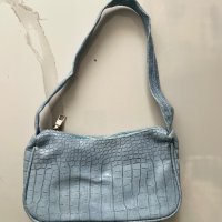 Дамска чанта синьо, снимка 1 - Чанти - 43316433