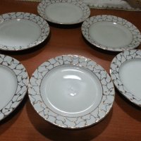 Стар български порцелан чинии , снимка 5 - Антикварни и старинни предмети - 43689663