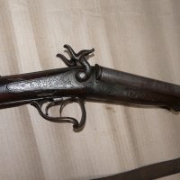  Пушка Ле Фуше с дамаскови цеви - 2 , снимка 5 - Антикварни и старинни предмети - 32760755