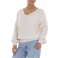 ДАМСКИ ПУЛОВЕР, 3ЦВЯТА - 023, снимка 1 - Блузи с дълъг ръкав и пуловери - 38584170