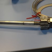 Термометър GEA Tuchenhagen Ф100, +20/+120°C capillarythermometer, снимка 5 - Резервни части за машини - 40620518
