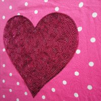 Детски блузи розови  на  точки, има лъскаво сърце, снимка 4 - Детски Блузи и туники - 33430350
