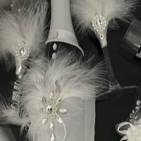Сватбени чаши, снимка 9 - Сватбени аксесоари - 39463808