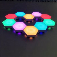 3 бр. RGB LED лампички с дистанционно., снимка 6 - Други - 33311081