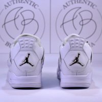 Nike Jordan Retro 4 PSG, Pure Money, Black Canvas, снимка 10 - Спортни обувки - 39215036