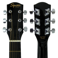 Електро-акустична китара Fender Squier Sunbrust , снимка 3 - Китари - 44881288