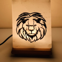 Солна лампа, с лого Лъв, 100% натурален, кабел 1,5м, 1 кг, снимка 5 - Други - 44847142