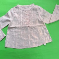Английска детска риза , снимка 1 - Бебешки блузки - 39244104