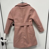 Дебело палто с колан и портомоне, снимка 4 - Детски якета и елеци - 42940289
