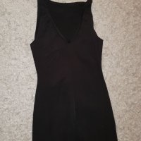 Дълга рокля в черно, снимка 6 - Рокли - 16214339