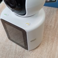 WiFi безжична IP камера с дисплей бебефон 6MP нощно виждане, снимка 2 - IP камери - 44050822