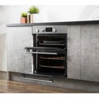 Двойна фурна Hotpoint Ariston DU2 540 IX 72 x 59,7 x 57,8 cm (H x W x D) Основен капацитет на фурнат, снимка 1 - Печки, фурни - 38986060