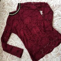 Елегантна блуза, снимка 3 - Блузи с дълъг ръкав и пуловери - 26814354