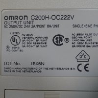 контролер Omron C200H-OC222V sysmac programmable controller, снимка 5 - Резервни части за машини - 35228386