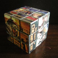 Кубче Рубик с картинки, снимка 2 - Други ценни предмети - 28347869